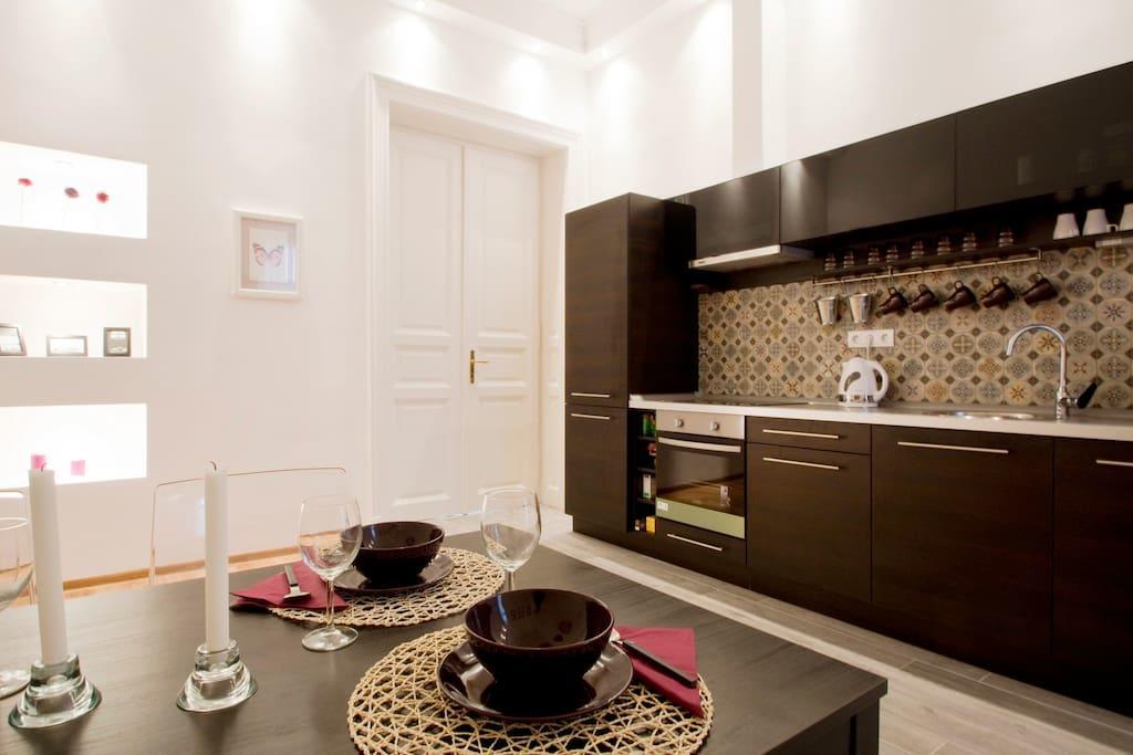 Appartamento Downtown Rising Sun 104 Sq.M Budapest Esterno foto
